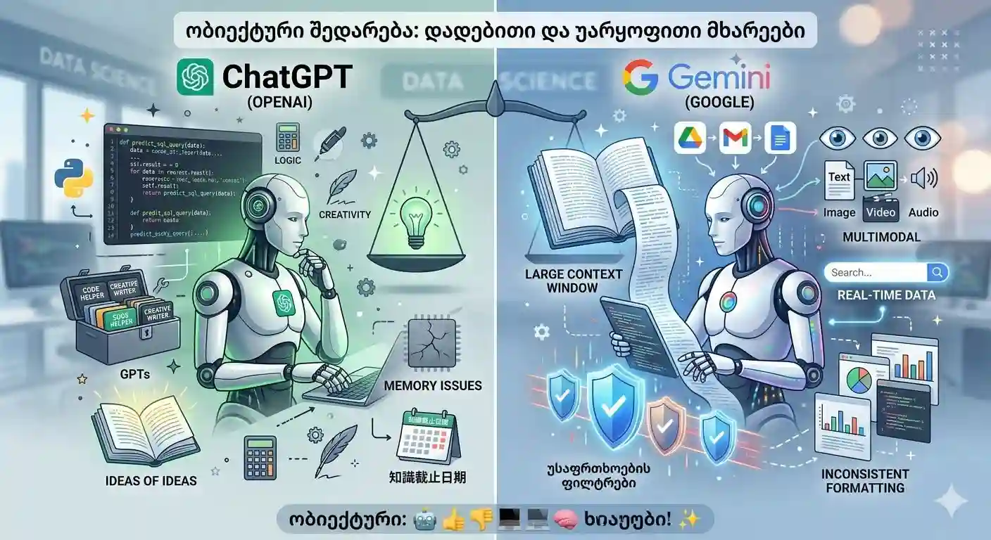 ChatGPT ჯობია თუ Gemini?